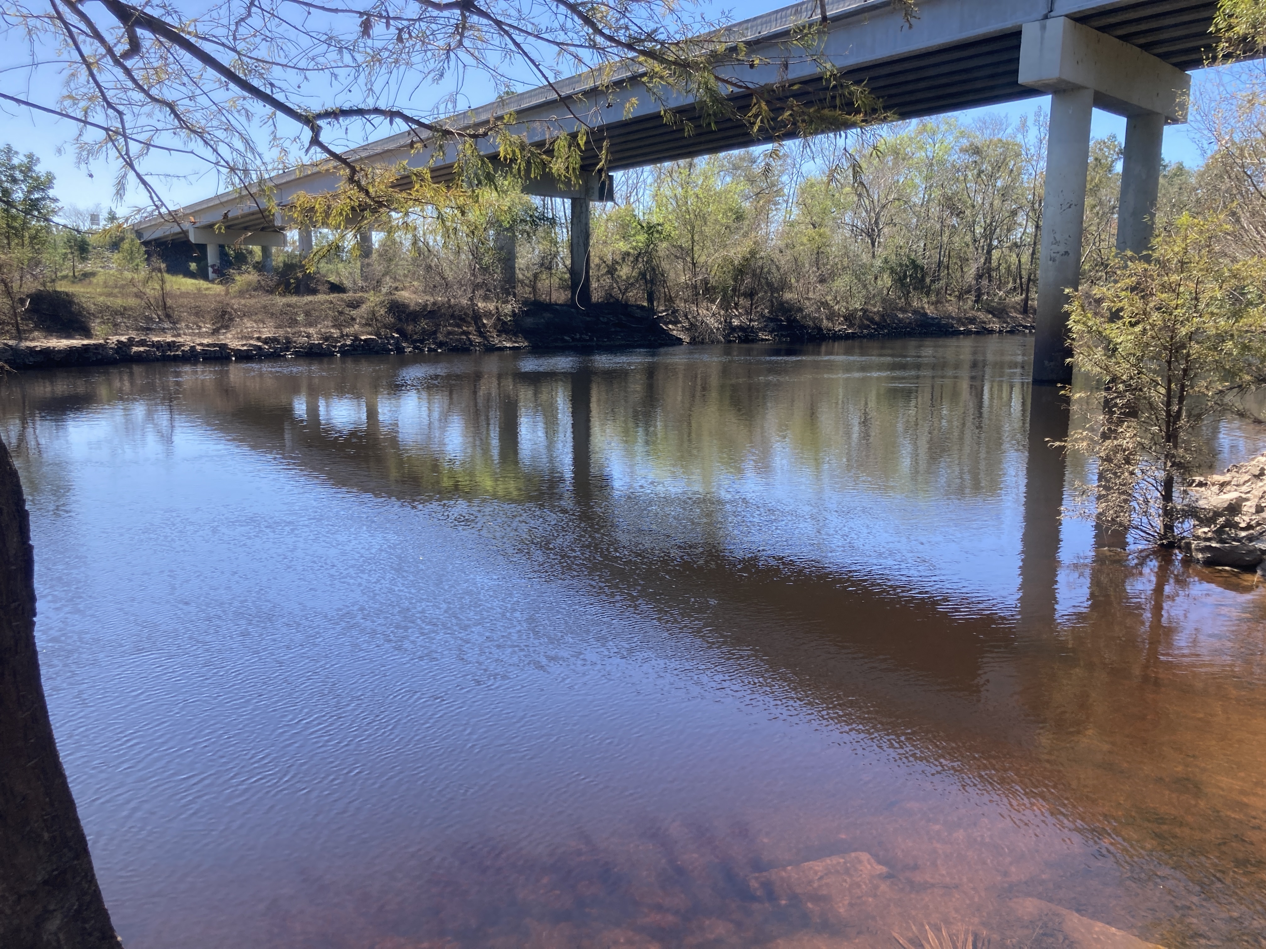 Bridge, State Line Boat Ramp, Withlacoochee River @ Madison Highway 2024-10-18