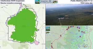 [Okefenokee NWR Expansion Public Meeting 2024-11-12, Maybe including proposed TiO2 mine site]