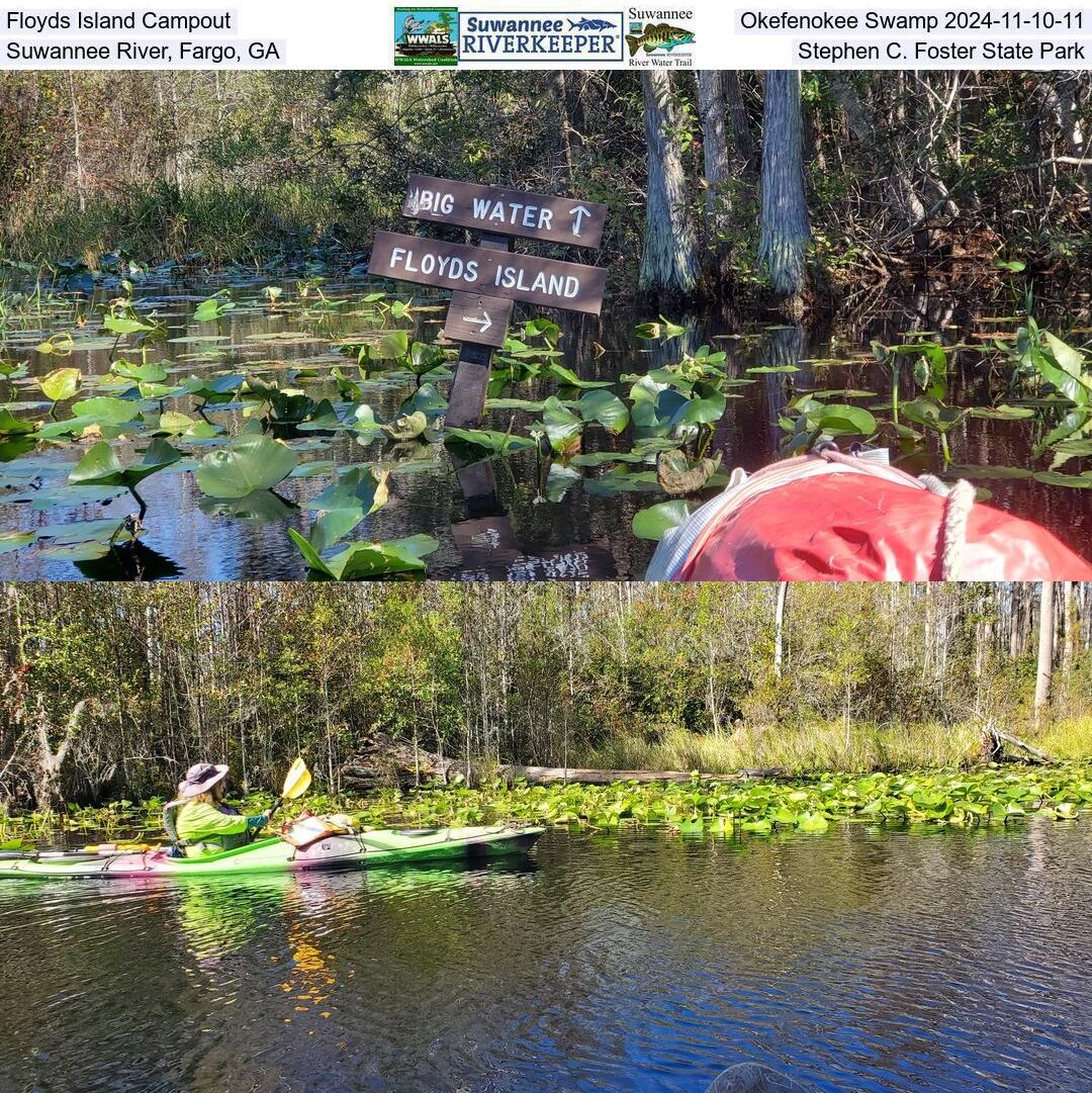 Floyds Island Campout, Okefenokee Swamp 2024-11-02-03, Suwannee River, Fargo, GA, Stephen C. Foster State Park