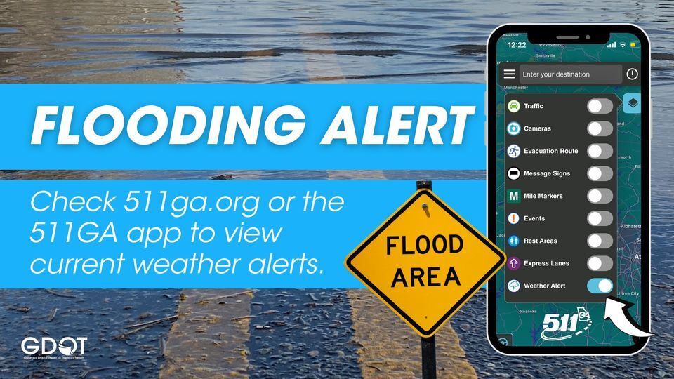 Flooding Alert --511ga.org