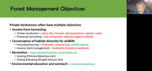 [Forest Management Objectives]