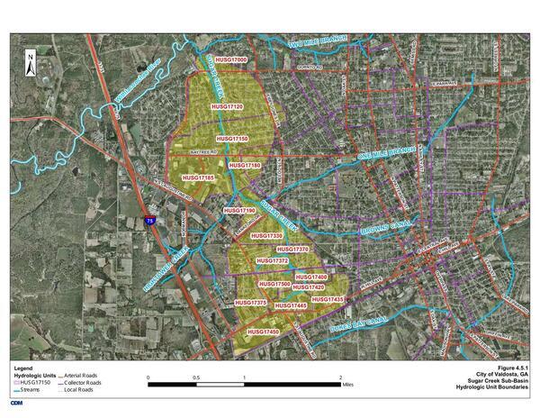 [Sugar Creek in Valdosta Master Stormwater Management Plan]