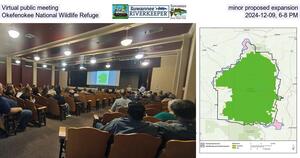 [Virtual public meeting, minor proposed expansion, Okefenokee National Wildlife Refuge, 2024-12-09, 6-8 PM]