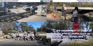 [Malia Thomas, WTXL TV, Gornto Road closed @ Sugar Creek 2024-12-20, Valdosta $67 M water & sewer bonds, Report sewage sights or smells]