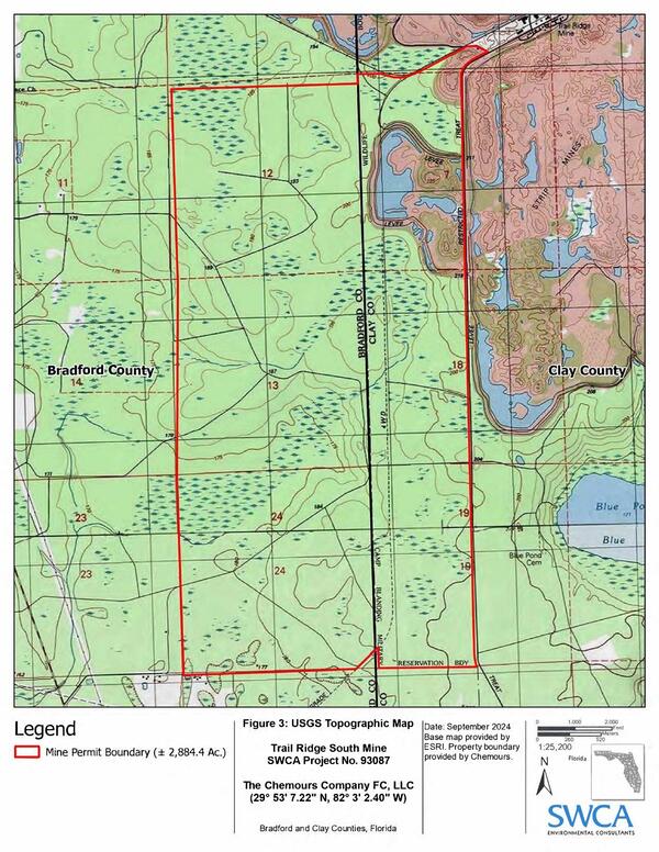 Figure 3: USGS Topographic Map