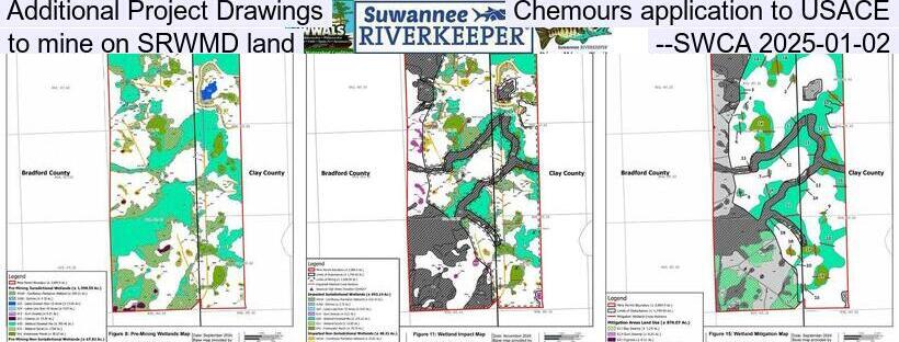 Additional Project Drawings, Chemours application to USACE to mine on SRWMD land --SWCA 2025-01-02