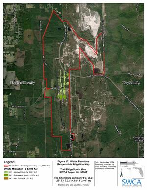 [Figure 17: Offsite Permittee Responsible Mitigation Map]