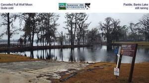 [Cancelled Full Wolf Moon Paddle, Banks Lake, Quite cold, still raining]