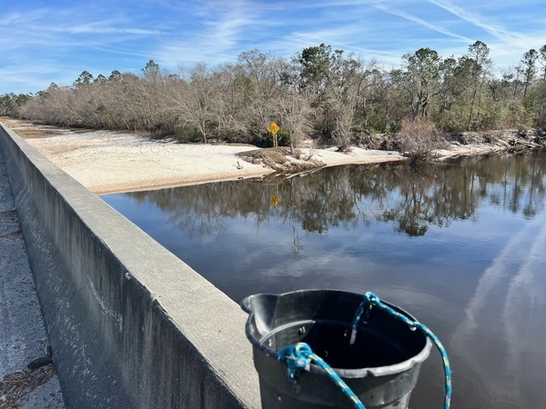 Across, Lakeland Boat Ramp, Alapaha River @ GA 122 2025-01-30