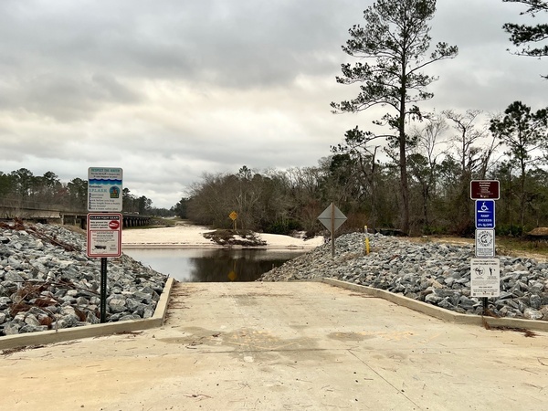 [Lakeland Boat Ramp, Alapaha River @ GA 122 2025-02-13]