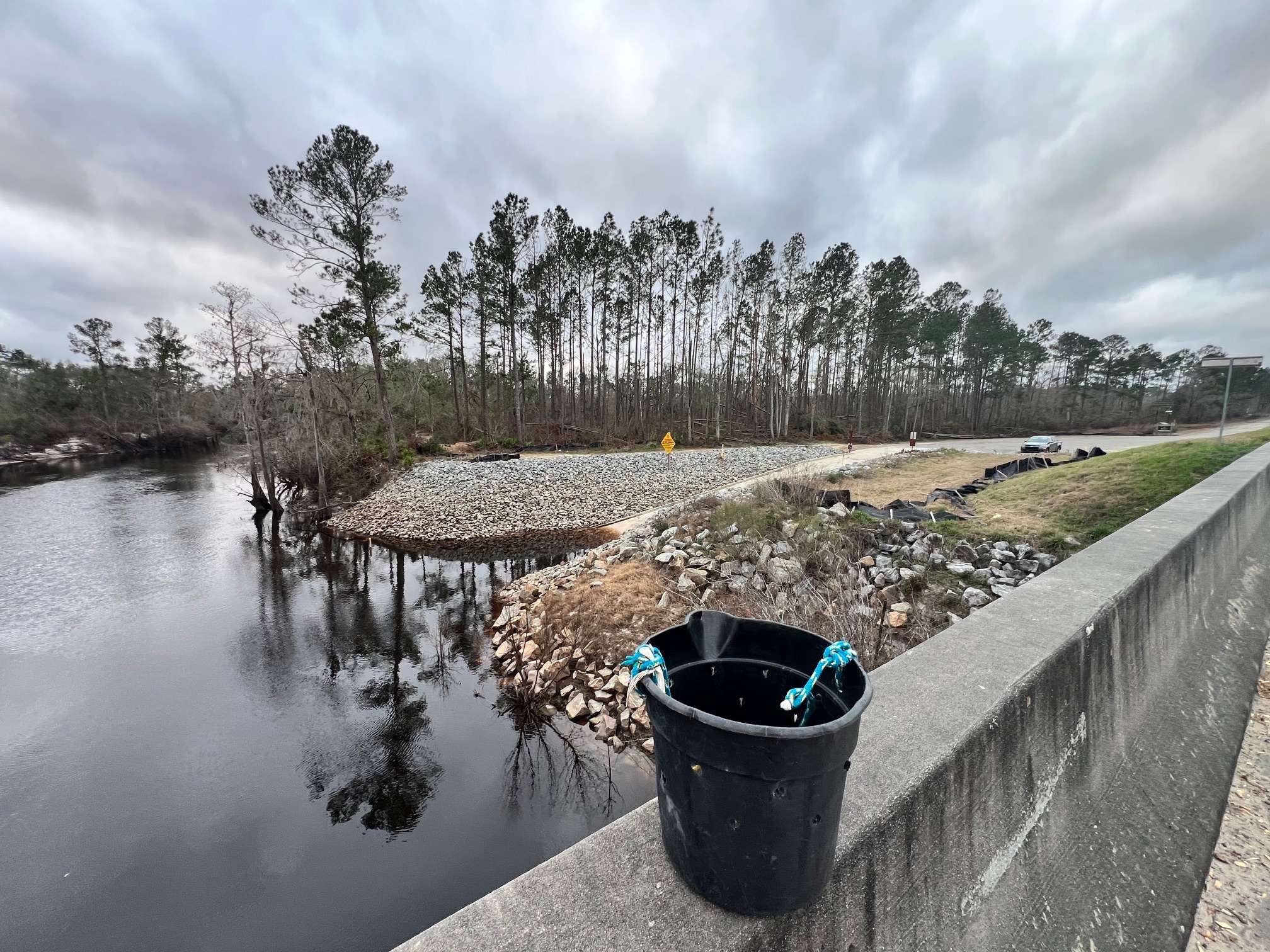 Back, Lakeland Boat Ramp, Alapaha River @ GA 122 2025-02-13