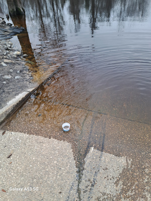 [Waterline, State Line Boat Ramp Withlacoochee River @ Madison Highway 2025-02-14]