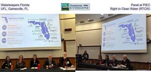 [Waterkeepers Florida, Panel at PIEC, UFL, Gainesville, FL, Right to Clean Water (RTCW)]