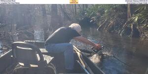 [Withlacoochee River Chainsaw Cleanup 2025-02-23, Langdale Park Boat Ramp Downstream to Sugar Creek]