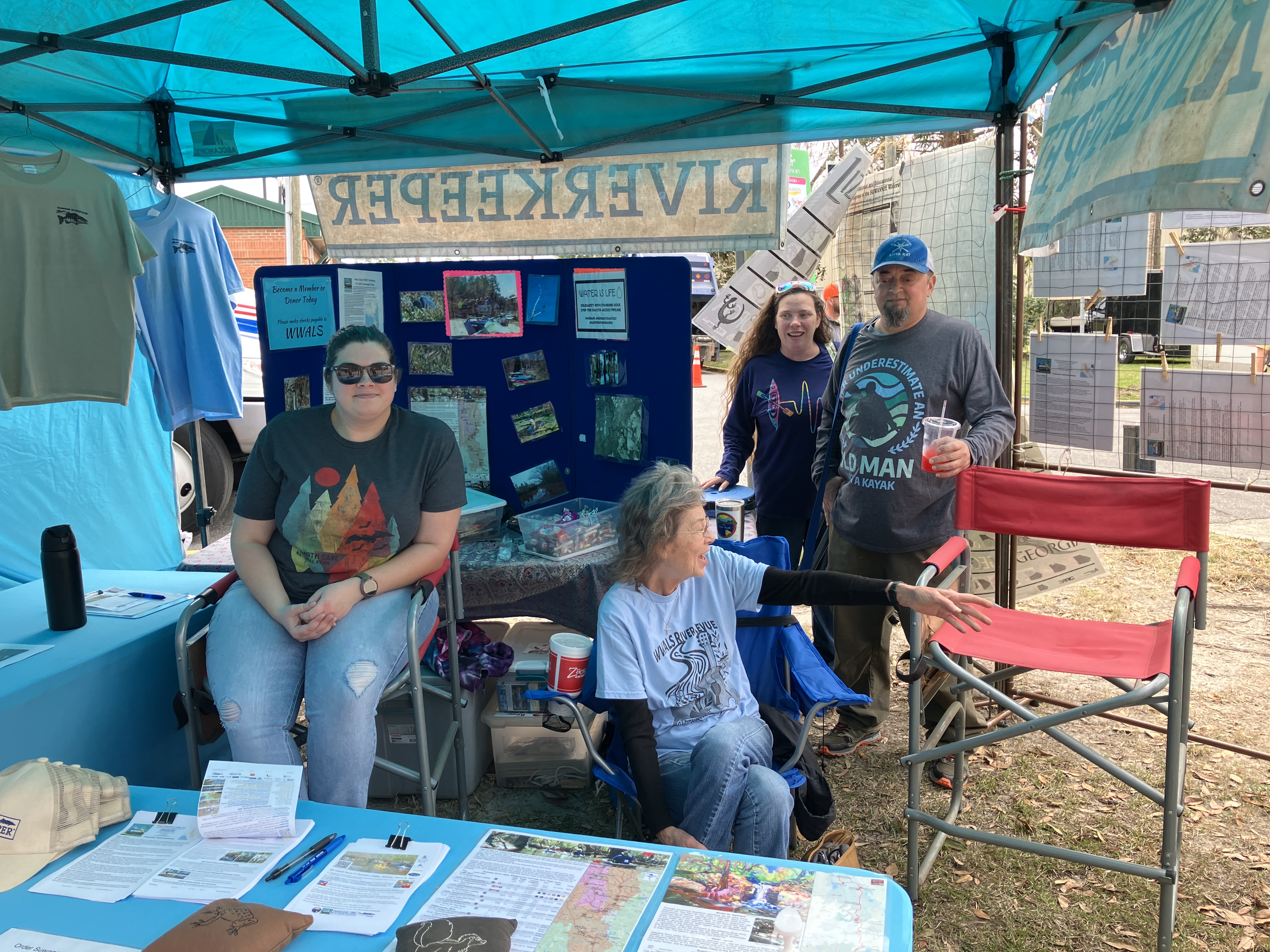 Volunteers Elizabeth Brunner, Cindy Vedas, Sara Squires Jones, Scotti Jay Jones, 2025:03:08 13:12:50 --Gretchen Quarterman