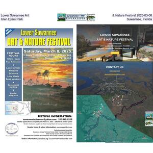 [Lower Suwannee Art & Nature Festival 2025-03-08, Glen Dyals Park, Suwannee, Florida]