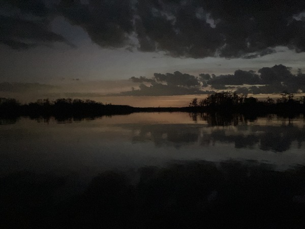 Boats in the gloaming --Gretchen Quarterman