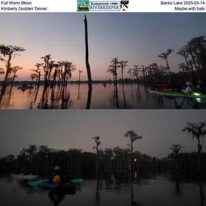 [Full Worm Moon, Banks Lake 2025-03-14, Kimberly Godden Tanner, Maybe with bats]