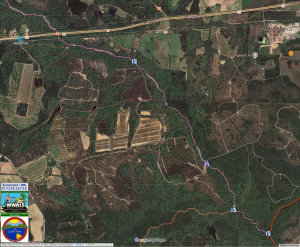 [Map: Okapilco Creek --WLRWT 2025-03-22]