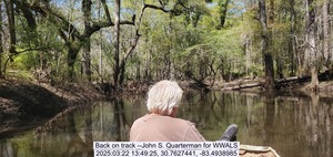 [Back on track --John S. Quarterman for WWALS, 2025:03:22 13:49:25, 30.7627441, -83.4938985]