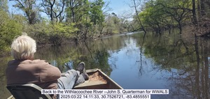 [Back to the Withlacoochee River --John S. Quarterman for WWALS, 2025:03:22 14:11:33, 30.7526721, -83.4855551]