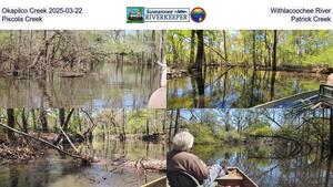 [Okapilco Creek 2025-03-22, Withlacoochee River, Piscola Creek, Patrick Creek]