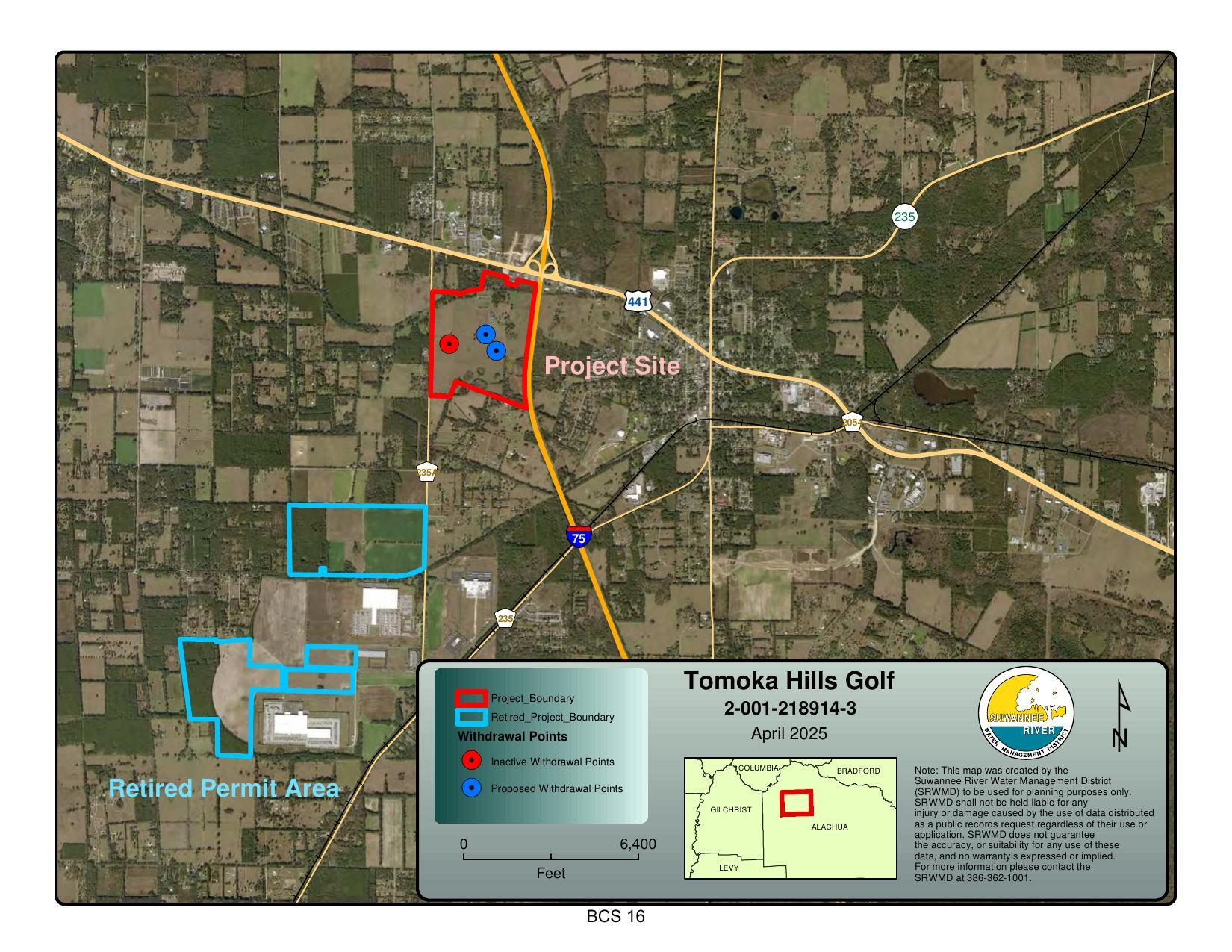 Location Map: Tomoka Hills Golf