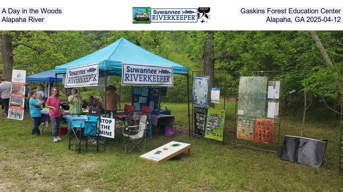 A Day in the Woods, Gaskins Forest Education Center, Alapaha River, Alapaha, GA 2025-04-12