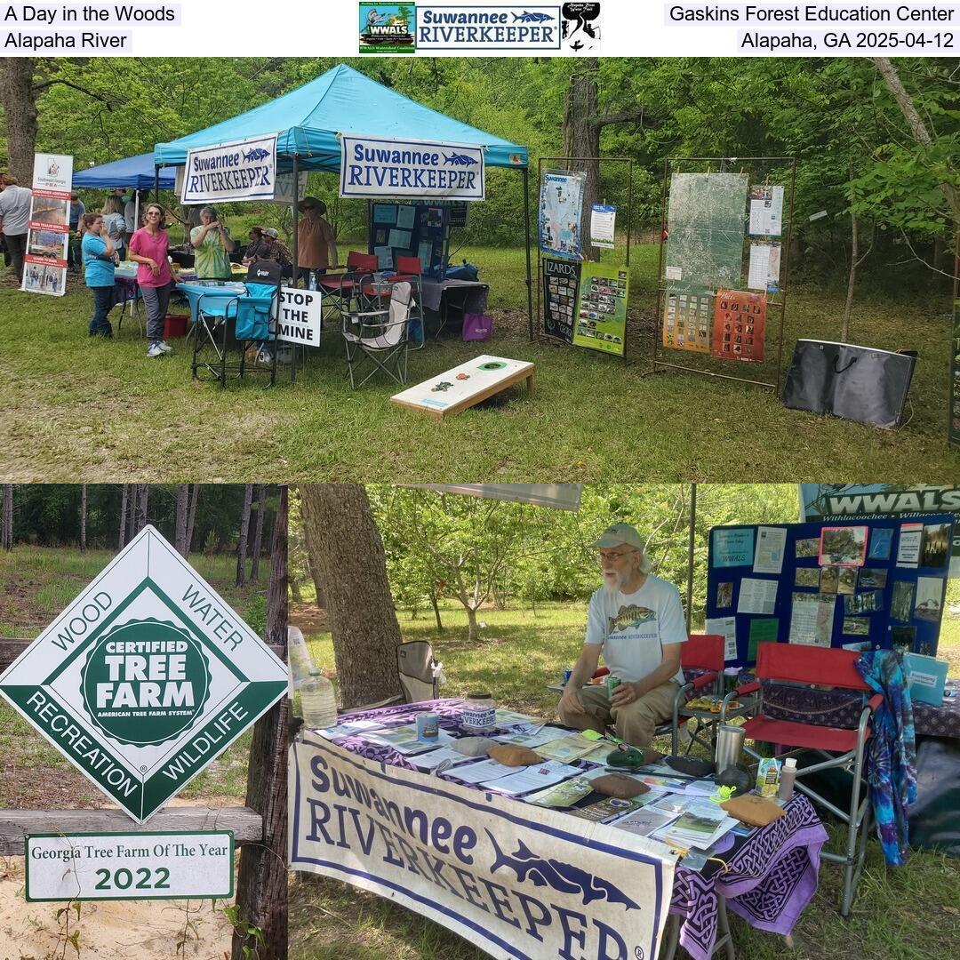 A Day in the Woods, Gaskins Forest Education Center, Alapaha River, Alapaha, GA 2025-04-12