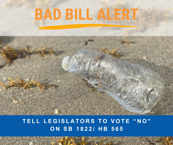[Bad Bill Alert: ask Florida statehouse to vote NO on SB 1822 or HB 565, Regulation of Auxiliary Containers]