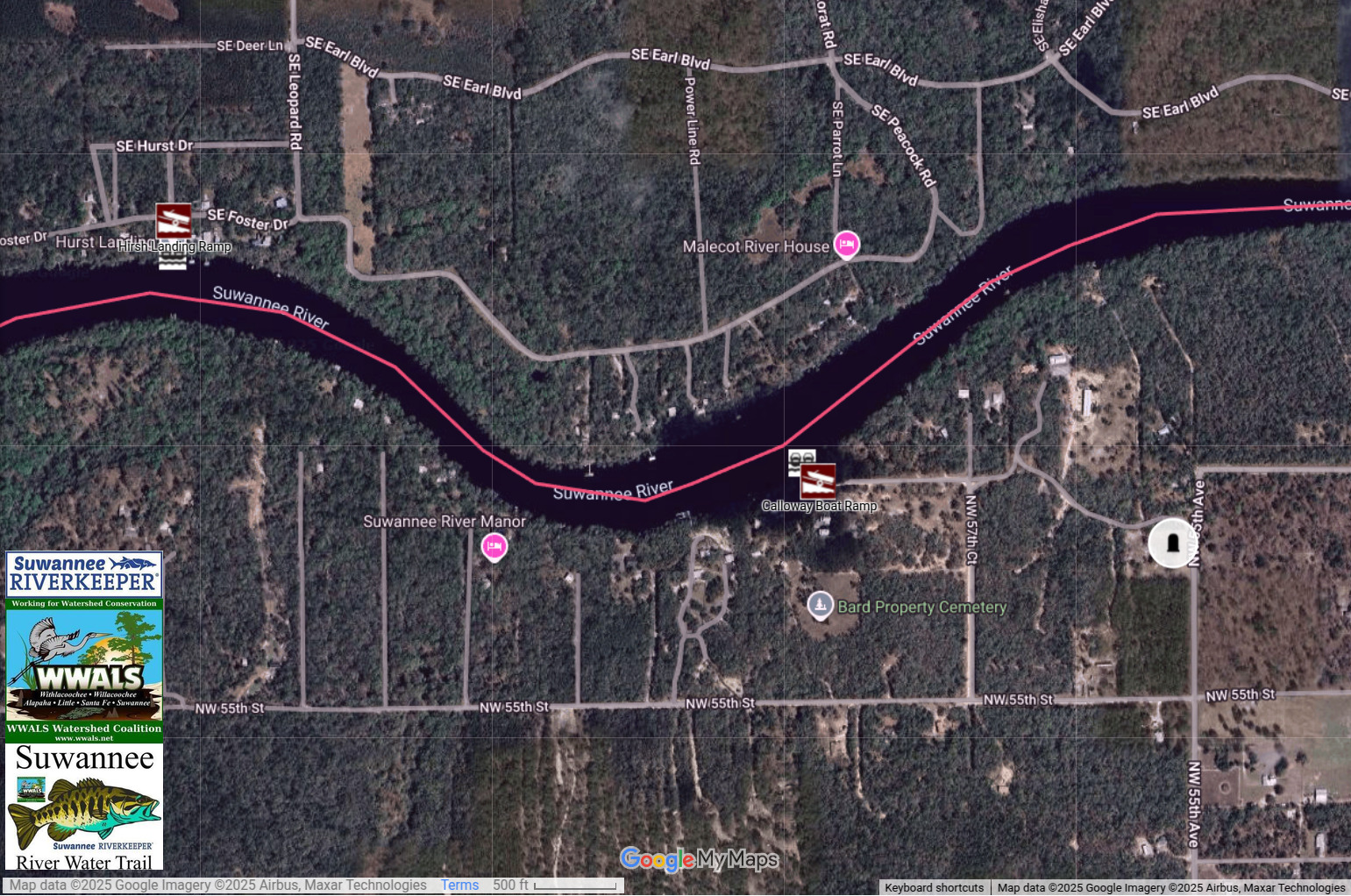 Map: Calloway Boat Ramp