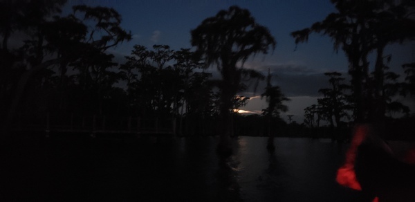 [Moonrise, boatlight --Janet Martin]