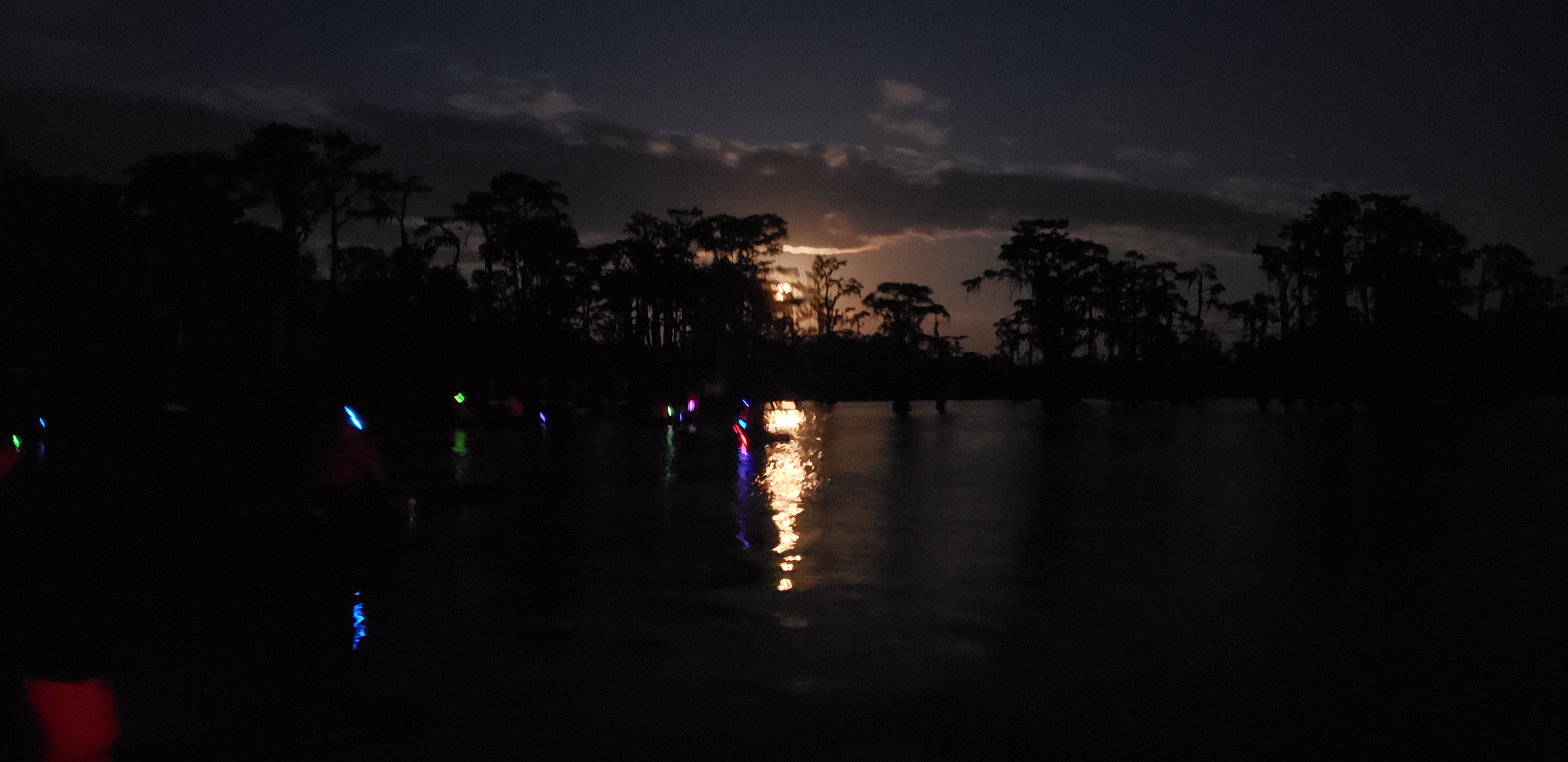 Boatlights, moonglow --Janet Martin