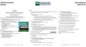 [WWALS Quarterly Board Meeting, Agenda, 2025-05-18]