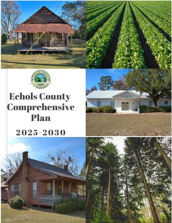 [Cover, 2025 Echols Comprehensive Plan]