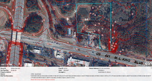 [Map: City of Alachua Mill Creek Sink --Alachua Property Appraiser]
