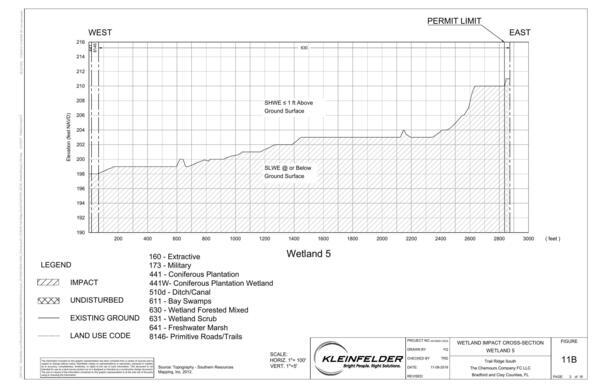 [Wetland 5, Wetland Impact Cross-Section 2019-11-08]