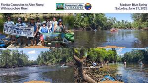 [Florida Campsites to Allen Ramp, Madison Blue Spring, Withlacoochee River, Saturday, June 21, 2025]