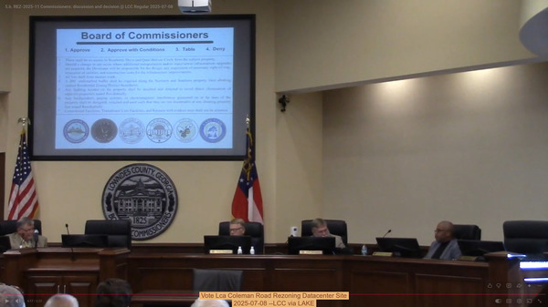 [Vote Lca Coleman Road Rezoning Datacenter Site 2025-07-08 --LCC via LAKE]