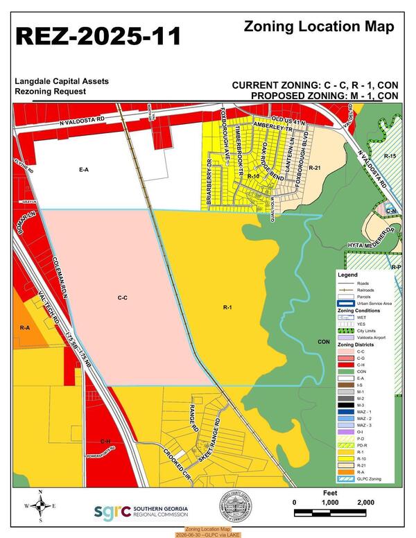 Zoning Location Map, 2026-06-30 --GLPC via LAKE