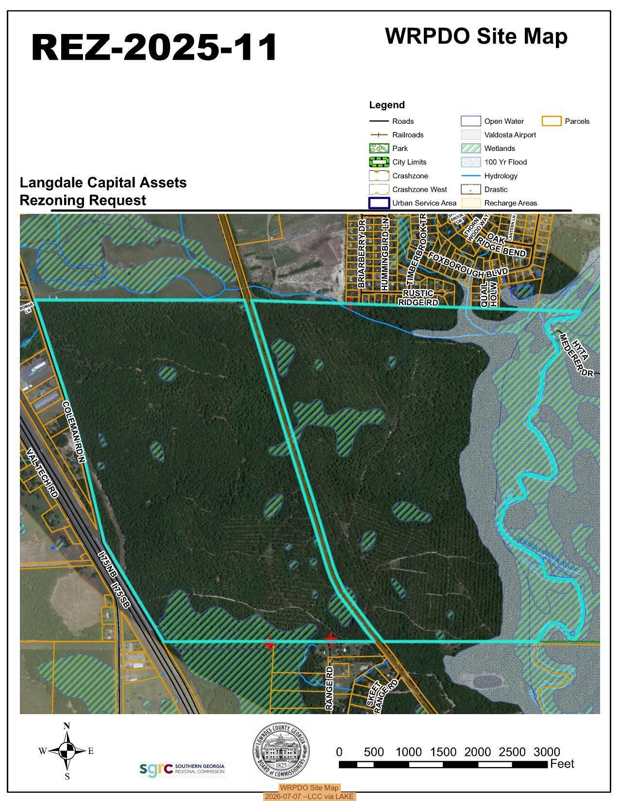 WRPDO Site Map 2026-07-07 --LCC via LAKE