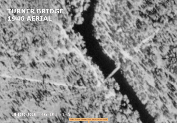 Map: Turner Bridge 1946 Aerial --Ken Sulak