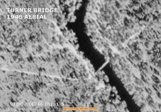 Map: Turner Bridge 1946 Aerial --Ken Sulak