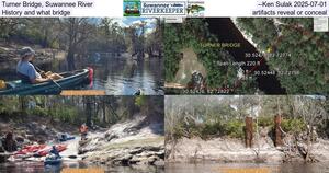 [Turner Bridge, Suwannee River --Ken Sulak 2025-07-01, History and what bridge artifacts reveal or conceal]