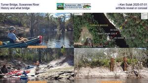 [Turner Bridge, Suwannee River --Ken Sulak 2025-07-01, History and what bridge artifacts reveal or conceal]