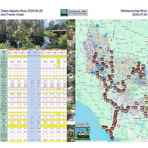 [Clean Alapaha River 2025-06-29, Withlacoochee River and Franks Creek, 2025-07-02]