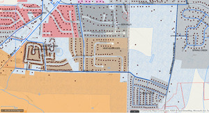 [Map: Crestwood Subdivision, 2025-07-08 --VALORGIS]
