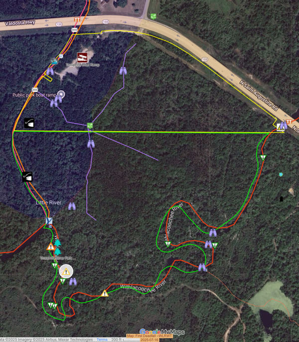 [Map: First Deadfall --WLRWT 2025-07-16]