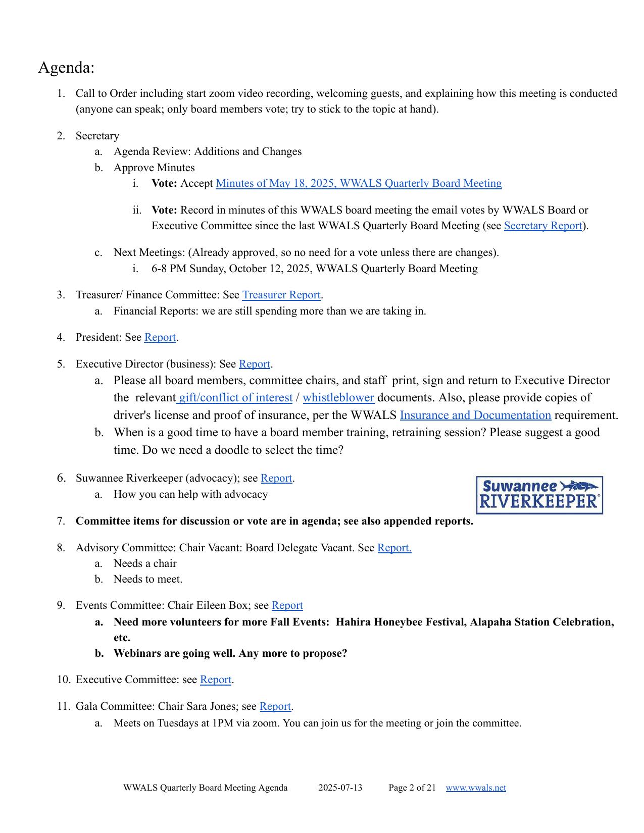 2025-07-13--wwals-quarterly-board-meeting-agenda-no-reports-0002