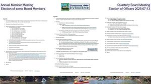 [Annual Member Meeting & Quarterly Board Meeting, Election of some Board Members, Election of Officers 2025-07-13]